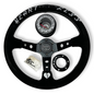 6-Bolt Racing Steering Wheel + Hub Adapter Boss Kit for Honda Acura Civic, Del Sol, Integra