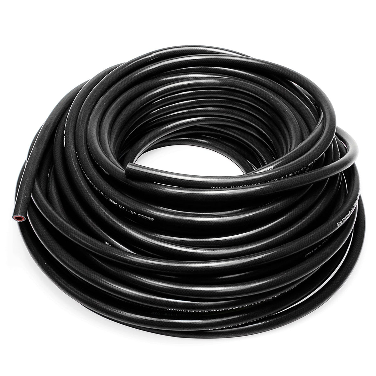 HPS High Temp 5/16"ID(8mm)Reinforced Silicone Heater Hose Black 25 Ft Roll