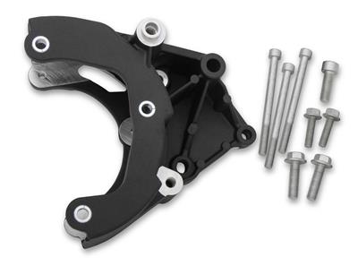 Holley LS Engine Air Conditioner Brackets - 20134BK