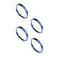 KC HiLiTES BEZEL RING KC FLEX ERA BAR BLUE 4PC - 30580