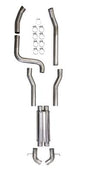 Hooker Blackheart LS Swap Exhaust Systems - 705014152RHK