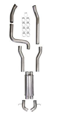 Hooker Blackheart LS Swap Exhaust Systems - 705014153RHK