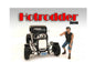 "Hotrodders" Derek Figure For 1:18 Scale Models by American Diorama  free shipping USA