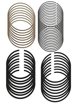 Hastings Premium Ductile Ring Sets - 2M5141