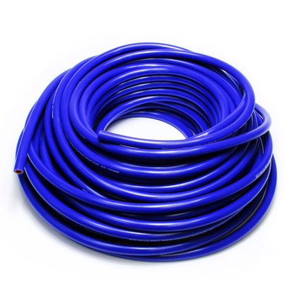 HPS High Temp 5/16"ID(8mm) Reinforced Silicone Heater Hose Blue-25 Ft Roll