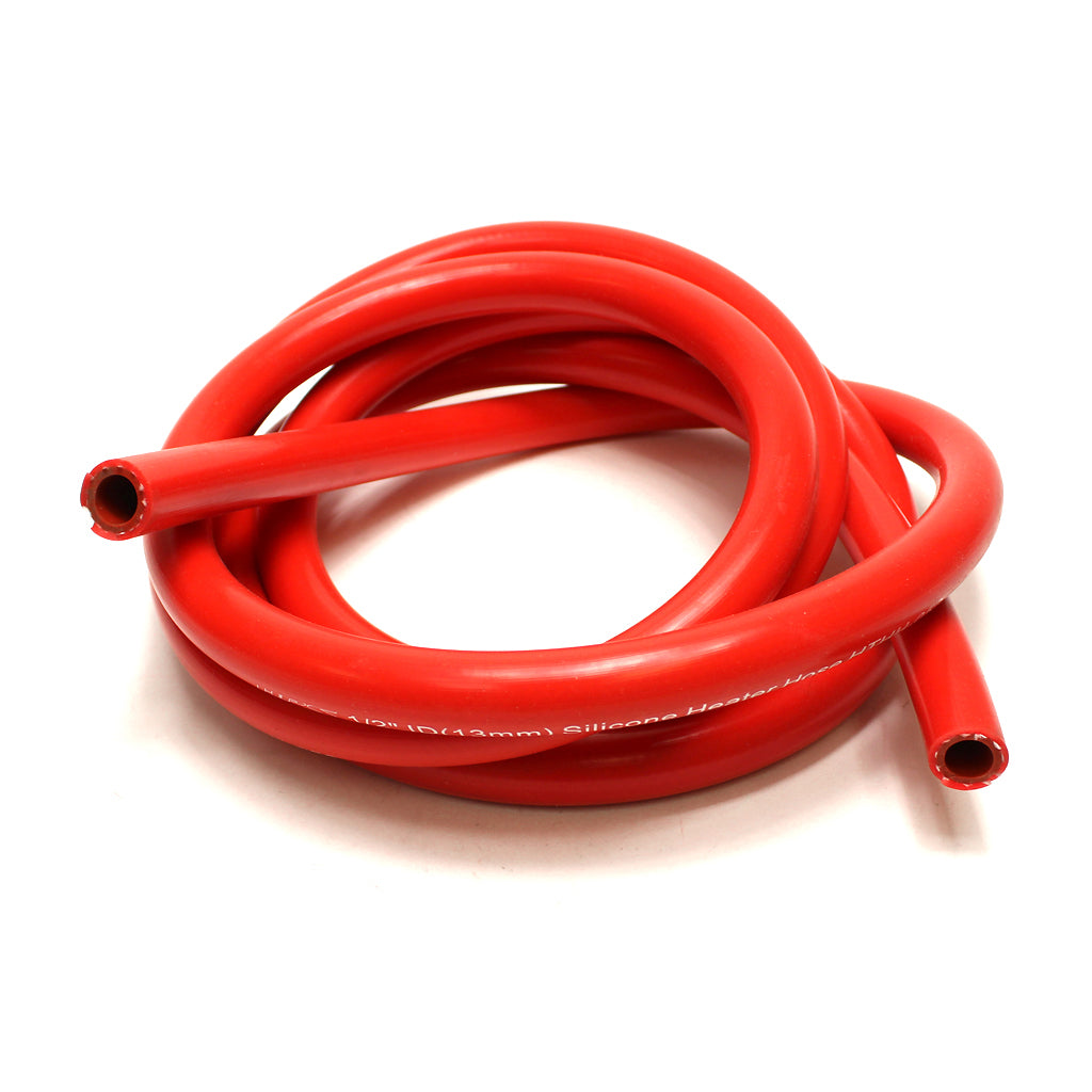HPS High Temp 1"ID (25mm) Reinforced Silicone Heater Hose Red-10 Feet Roll