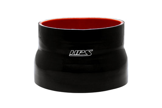 HPS Silicone Reducing Coupler 5" - 5-1/2" ID 5" Length HTSR-500-550-L5-BLK Black