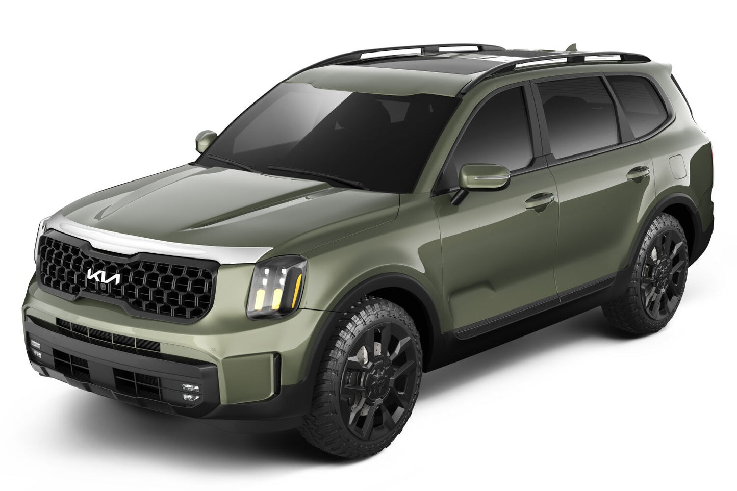Husky Liners 2892218 Aeroskin Hood Protector Chrome 20-25 Kia Telluride