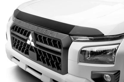 Husky 2842236 Aeroskin Flush Mount Dark Smoke Hood Protector Mitsubishi L200