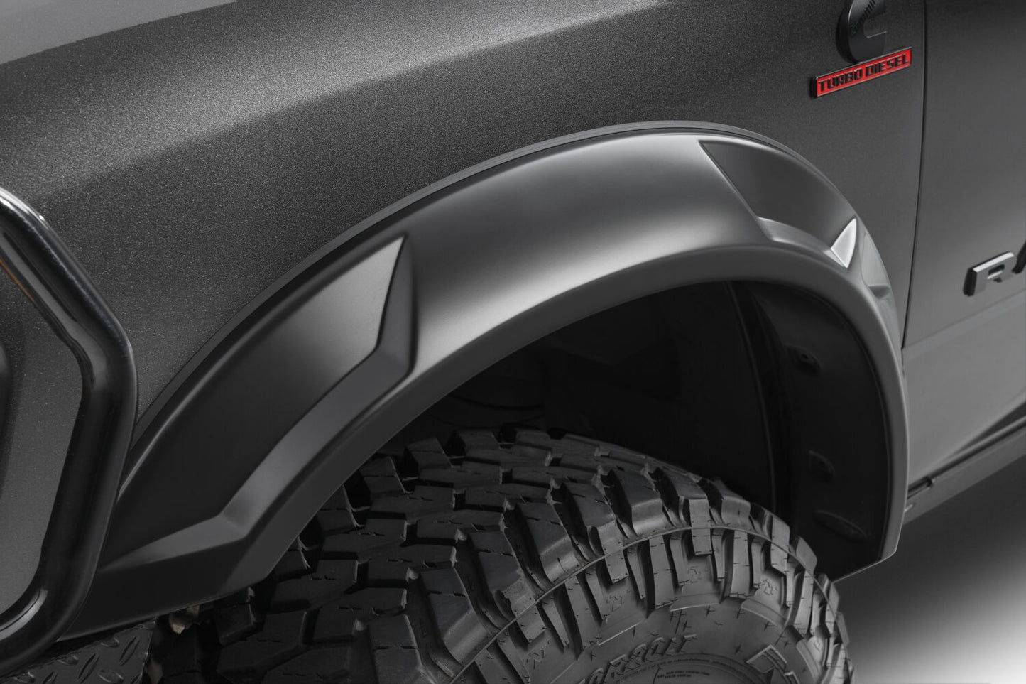 Husky Liners 2805938 DRT Matte Black Fender Flare Set 2019-23 Dodge Ram 2500/3500 HD