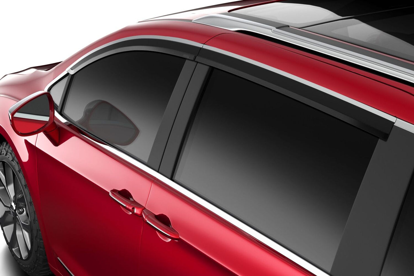 Husky 2884062 Low Profile Side Window Deflector 4PC 2024 Chrysler Pacifica