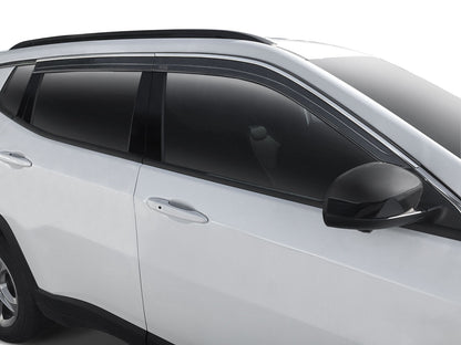 Husky 2884061 Low Profile Ventvisor Side Window Deflector 4PC 17-23 Jeep Compass