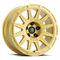 ICON ALLOYS RICOCHET GLS GOLD - 17 X 8 / 5 X 4.5 / 38 MM / 6" BS