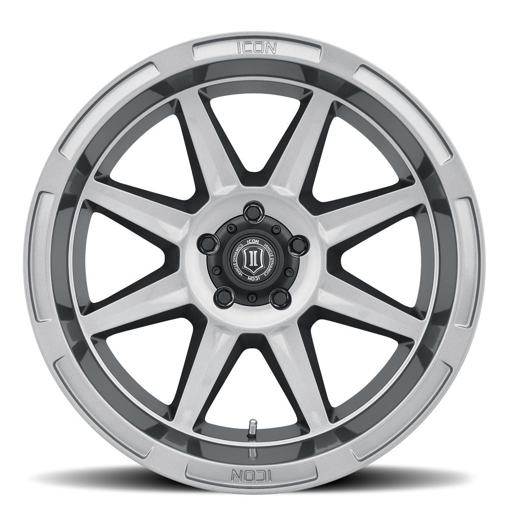ICON Alloys Bandit Gun Metal 20 X 10 / 5 X 150 -24mm Offset 4.5" BS