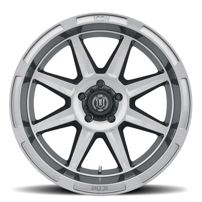 ICON Alloys Bandit Gun Metal 20 X 10 / 5 X 150 -24mm Offset 4.5" BS