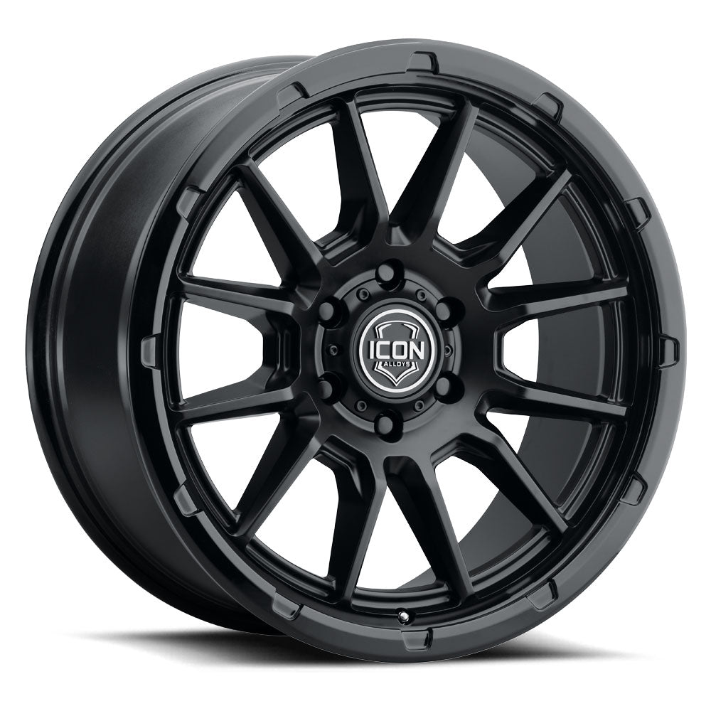 ICON Alloys Cajon Double Black 20 X 9 / 5 X 150 16mm Offset 5.625" BS