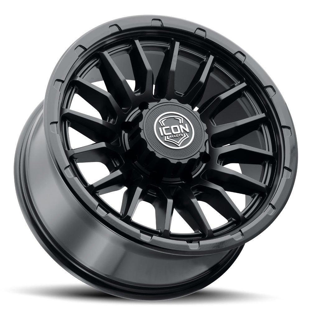 ICON Alloys Cajon Double Black 20 X 9 / 8 X 180 12mm Offset 5.5" BS
