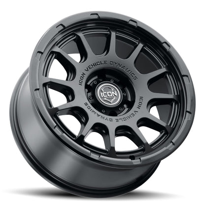 ICON Alloys Rancho Double Black 20 X 9 / 5 X 150 16mm Offset 5.625" BS