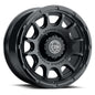 ICON Alloys Rancho Double Black 20 X 9 / 8 X 6.5 12mm Offset 5.5" BS