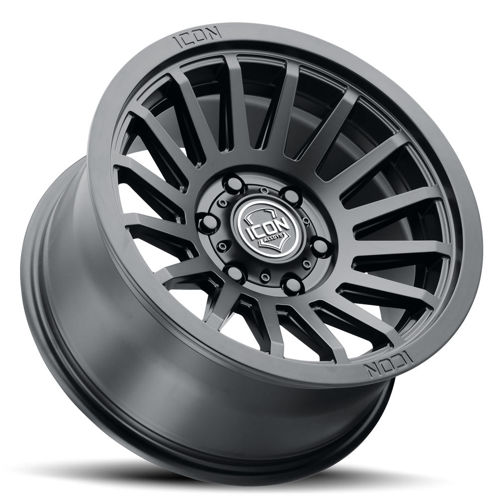 ICON Alloys Recon SLX Gloss Black 18 X 9 / 6 X 5.5 40mm Offset 6.6" BS