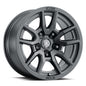 ICON ALLOYS VECTOR 5 SAT BLK -17 X 8.5 / 5 X 5" / -6MM / 4.5" BS
