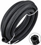 AN16 16AN Black Nylon Braided Stainless Steel Hose / Sold Per Foot