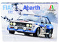 Skill 3 Model Kit Fiat 131 Abarth Rally #10 Winner "Montecarlo Rally" (1980) 1/24 Scale Model by Italeri  free shipping USA