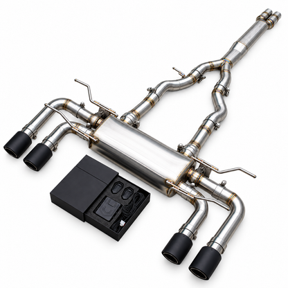 Valved Stainless Steel Catback Exhaust System for Jaguar F‑TYPE V8 5.0T