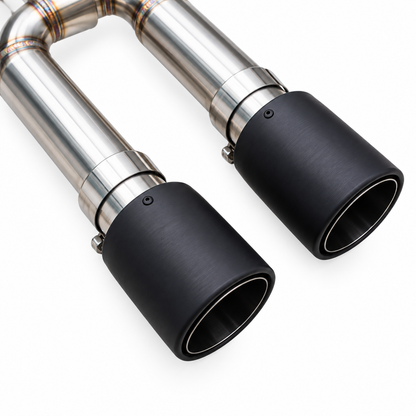 Valved Stainless Steel Catback Exhaust System for Jaguar F‑TYPE V8 5.0T