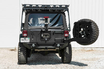 JK Destroyer Shorty Rear Bumper  W / Tire Carrier