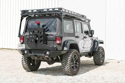 JK Destroyer Full Width  Rear Bumper W/ Tire Carrier