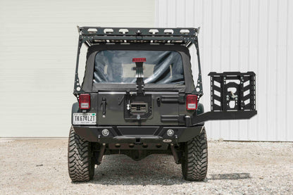 JK Destroyer Full Width  Rear Bumper W/ Tire Carrier