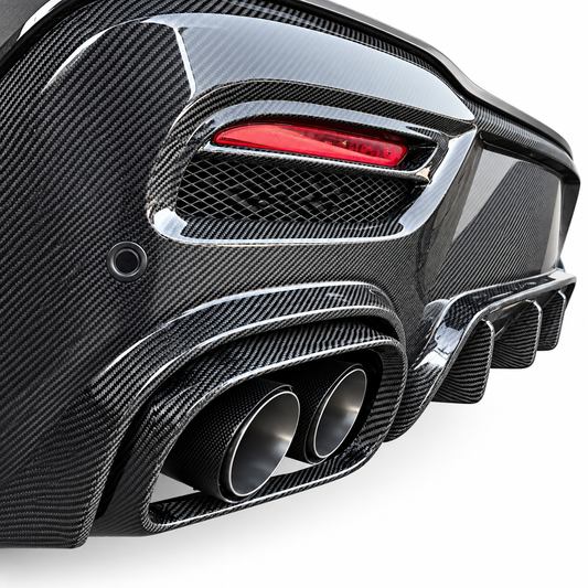 Carbon Fiber Rear Bumper Diffuser for Mercedes Benz W167 C167 GLE350 GLE53 AMG GLE63 AMG Coupe SUV