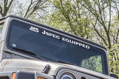JSPEC Equipped 36" Windshield Decal