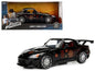 Johnny's 2001 Honda S2000 Black with Graphics "Fast & Furious" Movie 1/24 Diecast Model Car by Jada  free shipping USA