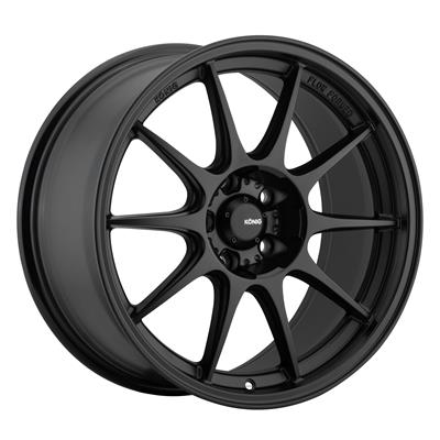 Konig Dekagram Semi-Matte Black Wheels - DK86100355