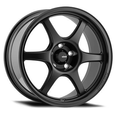 Konig Hexaform Matte Black Wheels - HF87512405