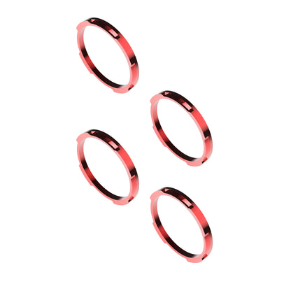 KC HiLiTES BEZEL RING KC FLEX ERA BAR RED 4PC - 30579