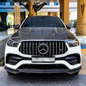 4PC LD Style Carbon Fiber Aerodynamic Body Kit for Mercedes GLE Coupe