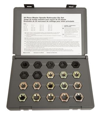 Lang Tools Spindle and Axle End Thread Restorer Kits - 2599