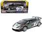 Lamborghini Gallardo LP 560-4 Super Trofeo #63 Gray Metallic and White "GT Racing" Series 1/24 Diecast Model Car by Motormax  free shipping USA