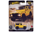 Land Rover Defender 90 Yellow with Black Top "HW Off Road" Series Diecast Model Car by Hot Wheels  free shipping USA