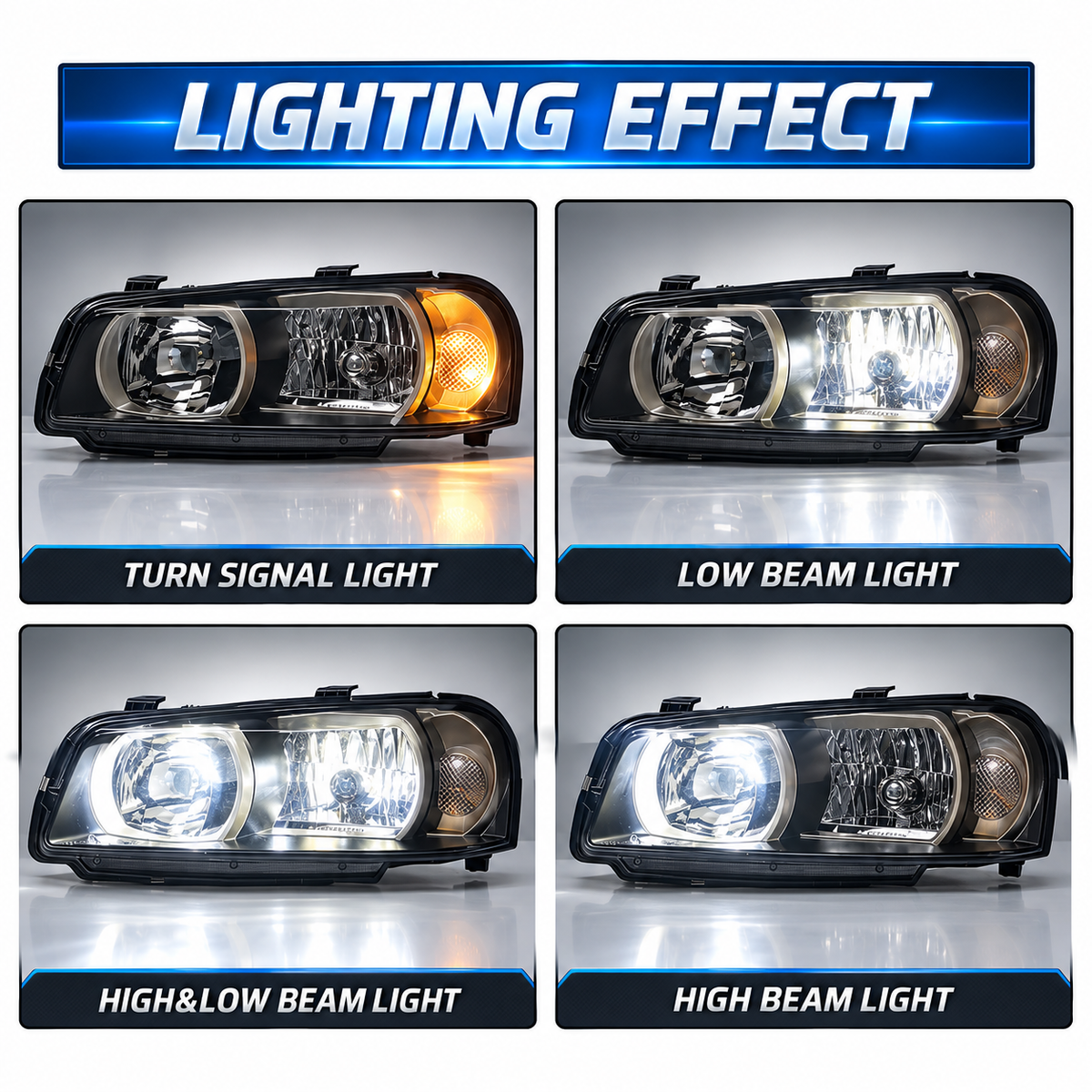 Japan Made LED Headlights for Nissan Skyline R34 GTR GTT