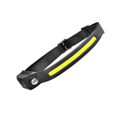 High Power COB LED Motion Sensor Headlamp Rechargeable Waterproof Outdoor Headlight