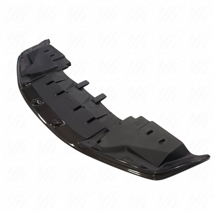 Z Tune Style Carbon Fiber Front Lip Splitter with Diffuser for Nissan Skyline R34 GTR Bumper