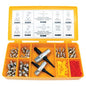 LockNLube 72-Piece Grease Fitting Assortment Kits - LNL143