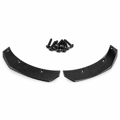 Carbon Fiber Front Bumper Splitter Fins Canards for Mercedes Benz GLA45 AMG