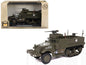 M3 Half-Track AFV with M2HB Machine Gun Olive Drab "United States Army" 1/43 Diecast Model by Militaria Die Cast  free shipping USA