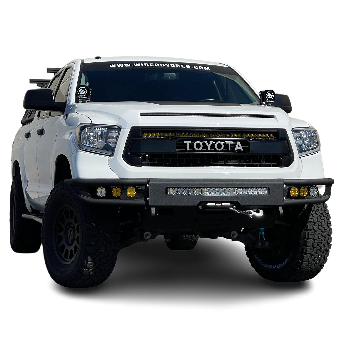 CHASSIS UNLIMITED DIABLO FRONT WINCH BUMPER - CUB950362