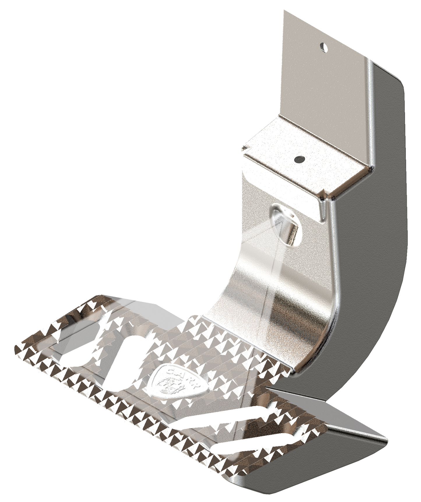 Carr - 140202-1 - MAXno-drill Side Step - Polished - Single